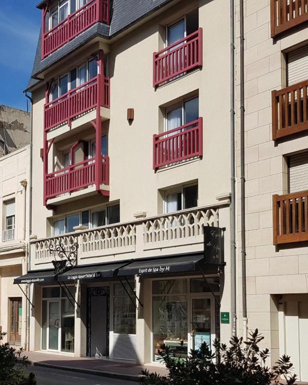 Le Trophee Boutique Hotel Spa- La Loggia Appart'Hotel Deauville Eksteriør billede